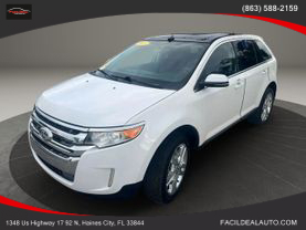 2013 FORD EDGE SUV V6, 3.5 LITER LIMITED SPORT UTILITY 4D