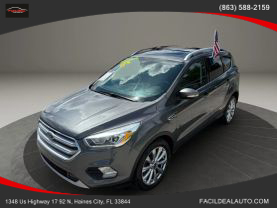 2017 FORD ESCAPE SUV 4-CYL, ECOBOOST, 2.0T TITANIUM SPORT UTILITY 4D
