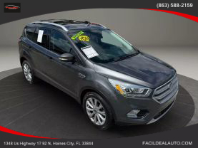 2017 FORD ESCAPE SUV 4-CYL, ECOBOOST, 2.0T TITANIUM SPORT UTILITY 4D