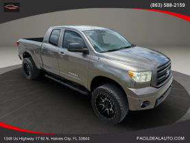 2013 TOYOTA TUNDRA DOUBLE CAB PICKUP V8, 4.6 LITER PICKUP 4D 6 1/2 FT