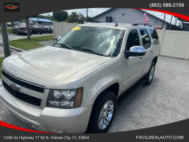 2007 CHEVROLET TAHOE SUV V8, FFV, 5.3 LITER LS SPORT UTILITY 4D