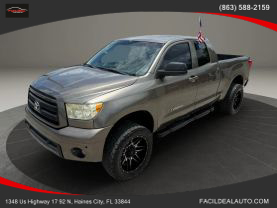 2013 TOYOTA TUNDRA DOUBLE CAB PICKUP V8, 4.6 LITER PICKUP 4D 6 1/2 FT