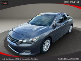 2013 HONDA ACCORD SEDAN 4-CYL, I-VTEC, 2.4 LITER EX-L SEDAN 4D