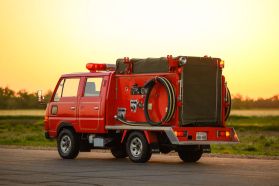 1991 NISSAN ATLAS TRUCK TD27 FIRE TRUCK