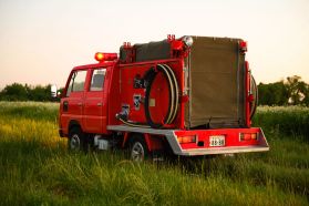 1991 NISSAN ATLAS TRUCK TD27 FIRE TRUCK