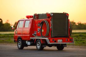 1991 NISSAN ATLAS TRUCK TD27 FIRE TRUCK