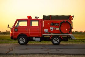 1991 NISSAN ATLAS TRUCK TD27 FIRE TRUCK