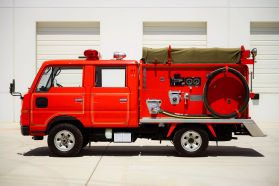 1991 NISSAN ATLAS TRUCK TD27 FIRE TRUCK