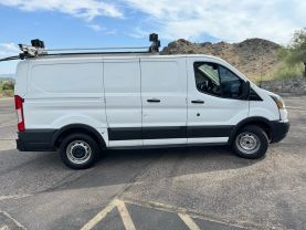 2016 FORD TRANSIT 150 VAN CARGO V6, FLEX FUEL, 3.7 LITER LOW ROOF W/60/40 SIDE DOOR W/RWB VAN 3D