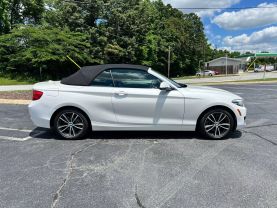 2018 BMW 2 SERIES CONVERTIBLE WHITE AUTOMATIC - Auto Solutions of Greensboro LLC, NC, 36.05701, -79.84368