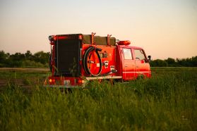 1991 NISSAN ATLAS TRUCK TD27 FIRE TRUCK