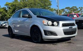 2013 CHEVROLET SONIC SEDAN SILVER AUTOMATIC -  V & B Auto Sales