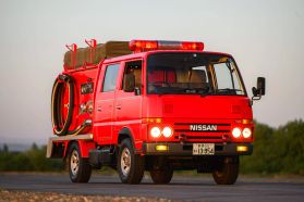 1991 NISSAN ATLAS TRUCK TD27 FIRE TRUCK