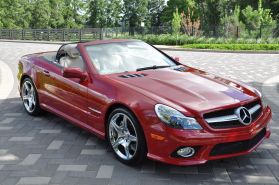 2009 MERCEDES-BENZ SL-CLASS CONVERTIBLE V8, 5.5 LITER SL 550 ROADSTER 2D