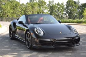 2018 PORSCHE 911 CONVERTIBLE 6-CYL, TWIN TURBO, 3.8 LITER TURBO CABRIOLET 2D