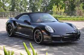 2018 PORSCHE 911 CONVERTIBLE 6-CYL, TWIN TURBO, 3.8 LITER TURBO CABRIOLET 2D
