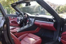 2018 PORSCHE 911 CONVERTIBLE 6-CYL, TWIN TURBO, 3.8 LITER TURBO CABRIOLET 2D