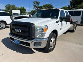 2011 FORD F350 SUPER DUTY CREW CAB & CHASSIS CAB CHASSIS V8, TURBO DIESEL, 6.7L 176" W.B. 4D