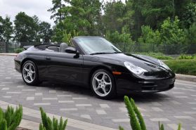2003 PORSCHE 911 CONVERTIBLE 6-CYL, 3.6 LITER CARRERA CABRIOLET 6 SPEED MANUEL