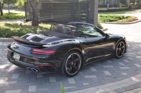 2018 PORSCHE 911 CONVERTIBLE 6-CYL, TWIN TURBO, 3.8 LITER TURBO CABRIOLET 2D