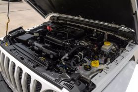2020 JEEP WRANGLER UNLIMITED SUV 4-CYL, ETORQUE, TURBO, 2.0 LITER SAHARA SPORT UTILITY 4D
