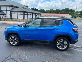 2019 JEEP COMPASS SUV BLUE AUTOMATIC - Auto Solutions of Greensboro LLC, NC, 36.05701, -79.84368