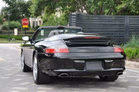 2003 PORSCHE 911 CONVERTIBLE 6-CYL, 3.6 LITER CARRERA CABRIOLET 6 SPEED MANUEL