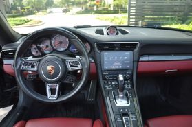 2018 PORSCHE 911 CONVERTIBLE 6-CYL, TWIN TURBO, 3.8 LITER TURBO CABRIOLET 2D