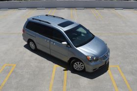 2008 HONDA ODYSSEY VAN V6, VTEC, 3.5 LITER EX-L MINIVAN 4D