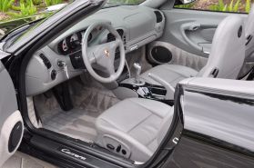 2003 PORSCHE 911 CONVERTIBLE 6-CYL, 3.6 LITER CARRERA CABRIOLET 6 SPEED MANUEL