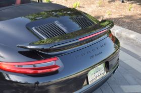 2018 PORSCHE 911 CONVERTIBLE 6-CYL, TWIN TURBO, 3.8 LITER TURBO CABRIOLET 2D