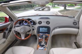 2009 MERCEDES-BENZ SL-CLASS CONVERTIBLE V8, 5.5 LITER SL 550 ROADSTER 2D