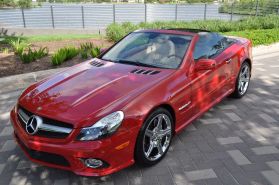 2009 MERCEDES-BENZ SL-CLASS CONVERTIBLE V8, 5.5 LITER SL 550 ROADSTER 2D