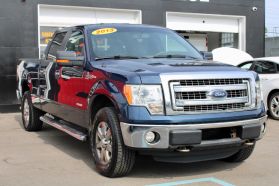 2013 FORD F150 SUPERCREW CAB PICKUP V6, ECOBOOST, TWIN TURBO, 3.5 LITER XLT PICKUP 4D 6 1/2 FT