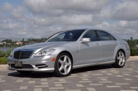 2012 MERCEDES-BENZ S-CLASS SEDAN V8, TWIN TURBO, 4.6 LITER S 550 SEDAN 4D