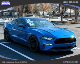 2020 FORD MUSTANG COUPE BLUE AUTOMATIC - Capital City Auto