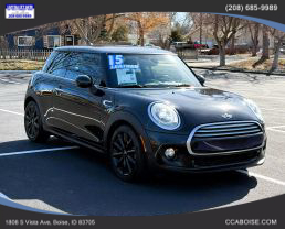 2015 MINI HARDTOP 2 DOOR HATCHBACK MIDNIGHT BLACK METALLIC AUTOMATIC - Capital City Auto