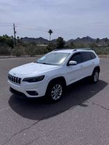 2019 JEEP CHEROKEE SUV 4-CYL, ZERO EVAP, 2.4 LITER LATITUDE SPORT UTILITY 4D