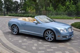 2007 BENTLEY CONTINENTAL CONVERTIBLE W12, TWIN TURBO, 6.0L GTC CONVERTIBLE 2D