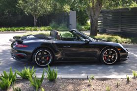 2018 PORSCHE 911 CONVERTIBLE 6-CYL, TWIN TURBO, 3.8 LITER TURBO CABRIOLET 2D