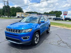 2019 JEEP COMPASS SUV BLUE AUTOMATIC - Auto Solutions of Greensboro LLC, NC, 36.05701, -79.84368