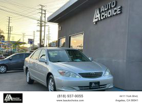 2002 TOYOTA CAMRY SEDAN V6, 3.0 LITER LE SEDAN 4D