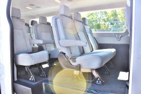 2019 FORD TRANSIT 350 WAGON VAN V6, 3.7 LITER XLT W/LOW ROOF W/60/40 SIDE DOOR VAN 3D