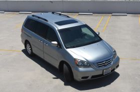 2008 HONDA ODYSSEY VAN V6, VTEC, 3.5 LITER EX-L MINIVAN 4D