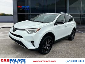 2018 TOYOTA RAV4 SUV WHITE AUTOMATIC - CARPALACE, Chantilly, VA. 38.91645215435775, -77.47495885092432