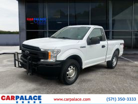 2018 FORD F150 REGULAR CAB PICKUP WHITE AUTOMATIC - CARPALACE, Chantilly, VA. 38.91645215435775, -77.47495885092432