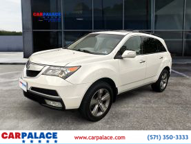 2012 ACURA MDX SUV WHITE AUTOMATIC - CARPALACE, Chantilly, VA. 38.91645215435775, -77.47495885092432