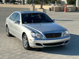 2004 MERCEDES-BENZ S-CLASS SEDAN V8, 4.3 LITER S 430 SEDAN 4D
