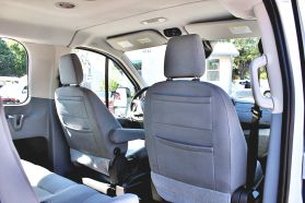 2019 FORD TRANSIT 350 WAGON VAN V6, 3.7 LITER XLT W/LOW ROOF W/60/40 SIDE DOOR VAN 3D