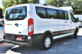 2019 FORD TRANSIT 350 WAGON VAN V6, 3.7 LITER XLT W/LOW ROOF W/60/40 SIDE DOOR VAN 3D